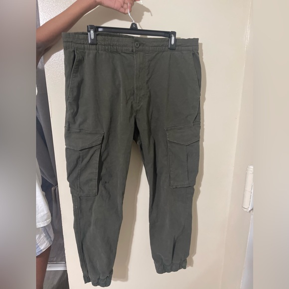 Zara Pants Zara Denim Cargo Pants Poshmark